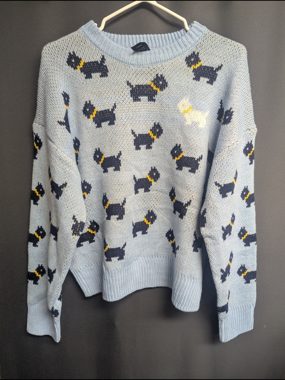 Stranger Things Dog Sweater 🐶 Netflix Knit Pullover Size L Cozy & Cute